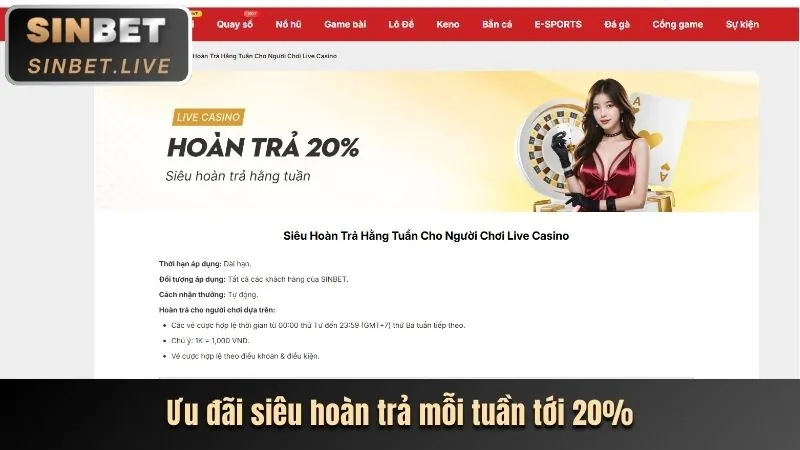 Ưu đãi nạp tiền hàng tuần tại 388bet vin
